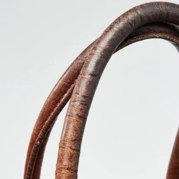 Givenchy Brown Embossed Leather Medium Antigona Bag - Picture 10 of 12